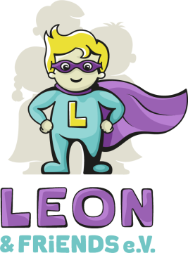 Logo of Leon & Friends e. V. (terminated its work in 2025; activities taken over by Syngap Elternhilfe e.V.)